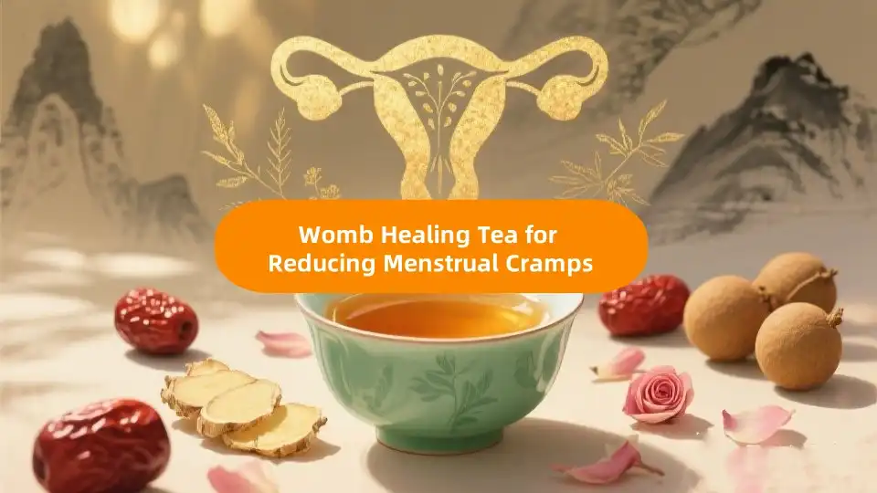 Womb Healing Tea for Reducing Menstrual Cramps